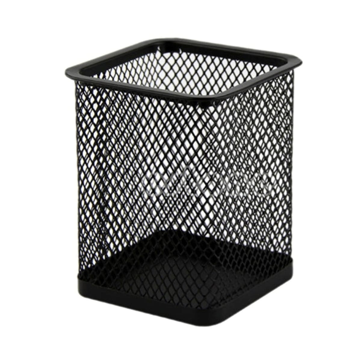 PORTA LÁPIZ REJILLA MALLA NEGRA METÁLICA OFICINA1