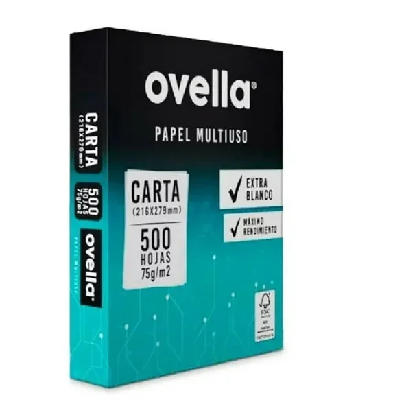 RESMA PAPEL OVELLA TAMAÑO CARTA 500 HOJAS2