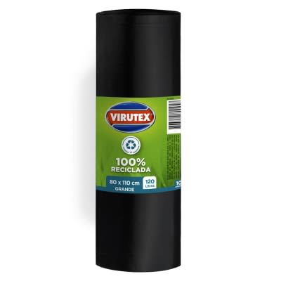 VIRUTEX BOLSA 80X110 CM 10 UN NEGRA1
