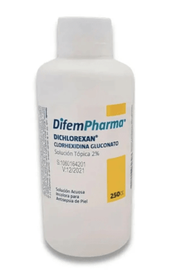 CLOREXHIDINA SOLUCION TOPICA 2%1