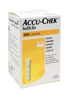 LANCETA ACCU-CHEK SOFTCLIX 200 UNID1