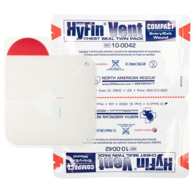 PARCHE NEUMOTORAX HYFIN VENT COMPACT X 21