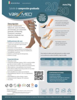 MEDIA COMPRESIVA VARIMED 20-304