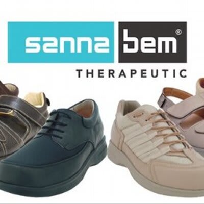 ZAPATOS PARA DIABETICO(A) NEGRO C/CORDONES1