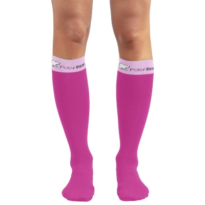 MEDIAS COMPRESION 8-12 mmHg ROSADO2