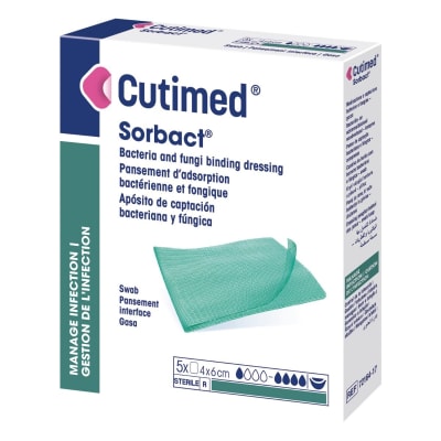 CUTIMED SORBACT 4X6 CM C/U1