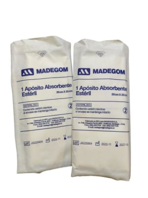 APOSITO DE GASA 20 X 25 CM1