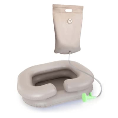 LAVAPELO PORTATIL INFLABLE CON DUCHA1