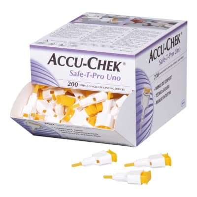 LANCETA DE SEGURIDAD (CAJA 200 UNID) ACCU-CHEK1