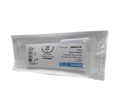 SUTURA SEDA 3/01