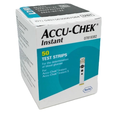 CINTA REACTIVA ACCU CHEK INSTANT 50 UND1