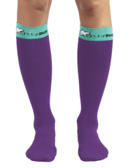 MEDIAS COMPRESION 8-12 mmHg MORADO