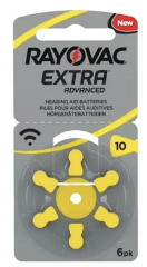 PILAS PARA AUDIFONOS N° 10