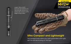 LINTERNA NITECORE MH12V2