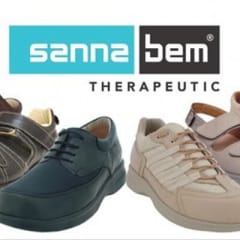 ZAPATOS PARA DIABETICO(A) NEGRO C/CORDONES