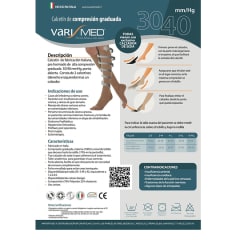 MEDIA COMPRESIVAS VARIMED 30/40