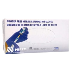 GUANTES NITRILO AZUL (CAJA 100 UNID)