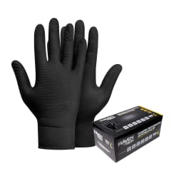 GUANTE NITRILO RAVEN TEXTURIZADO 8.0 GR