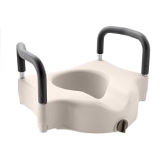 ALZADOR DE BAÑO CON APOYA BRAZOS