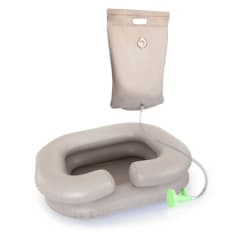 LAVAPELO PORTATIL INFLABLE CON DUCHA