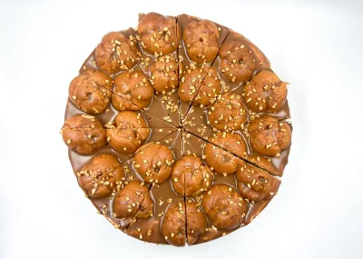 Tarta Profiteroles Caramelo2