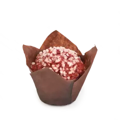 Muffin Red Velvet Choco Blanco