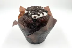 Muffin Cookies and Cream con Glaseado
