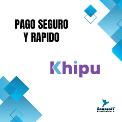 ¡Nuevo método de pago!  Compra más rápido y seguro con Khipu