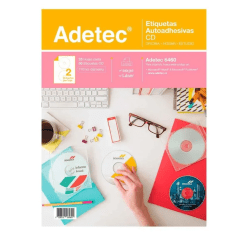 Etiqueta ink-jet p/cd blanca 25hj