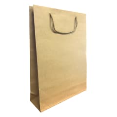 12 Bolsa Regalo Grande 24X33 Kraft