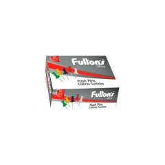 Chinche Punch Pins 50Un Col/Surt