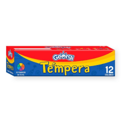 Tempera 12 Colores Surtido 15Ml Georgi