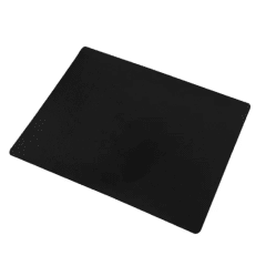 Mouse Pad Negro Liso Nuovo
