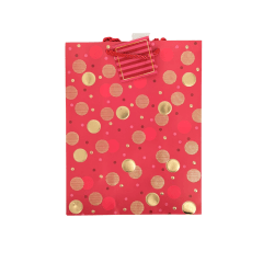 Pack 12 bolsa regalo mediana 18x23 Golden Circulo Feco