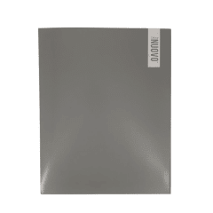 Carpeta Carta Carton Gris 2 Bol Nuovo