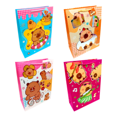 Bolsa Regalo Grande 26X32 Capibara Feco