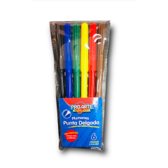 Scripto 06 Colores Fino Proarte