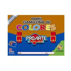Estuche papel gamuzina 10 pl 10 col