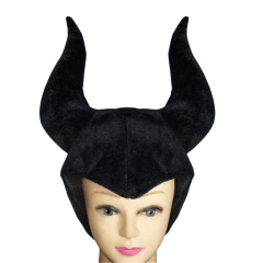 Sombrero Tela Diablita Negra