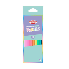 Lapiz Color 10 Un Pastel Largo Artel
