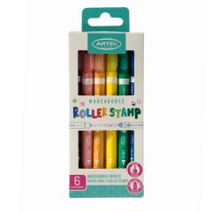 Marcadores Roller Stam 06 Col Artel