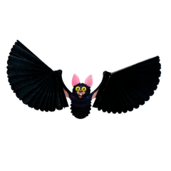 Guirnalda Halloween Alas Murcielago 46cm Feco
