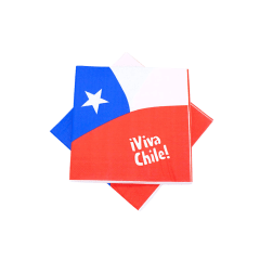 Servilleta Viva Chile 33x33Cm 20Unid Feco