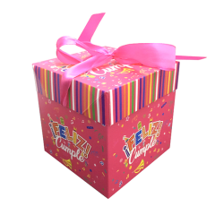Caja De Regalo Armable Chica 10x10x10 1Un
