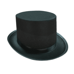 Sombrero Tela Copa Mediano Diamertro 55Cm