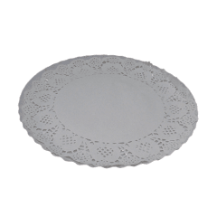 Bandeja Redonda Blonda Blanco 30Cm 1Un