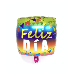 1Un Globo Metalico 18