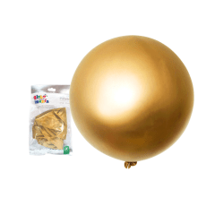 Globo piñata r36 Chrome Dorado Feco