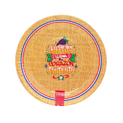 Set 12 Platos Carton Fiestas Patrias