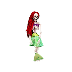 Esqueleto Sirena Colgante 40cm Feco